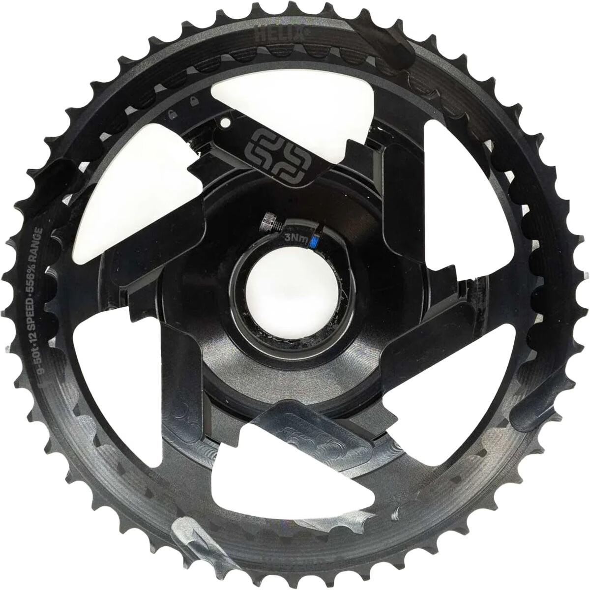 e*thirteen components Helix Plus 9-50t 12-Speed Cassette Black, 9-50t