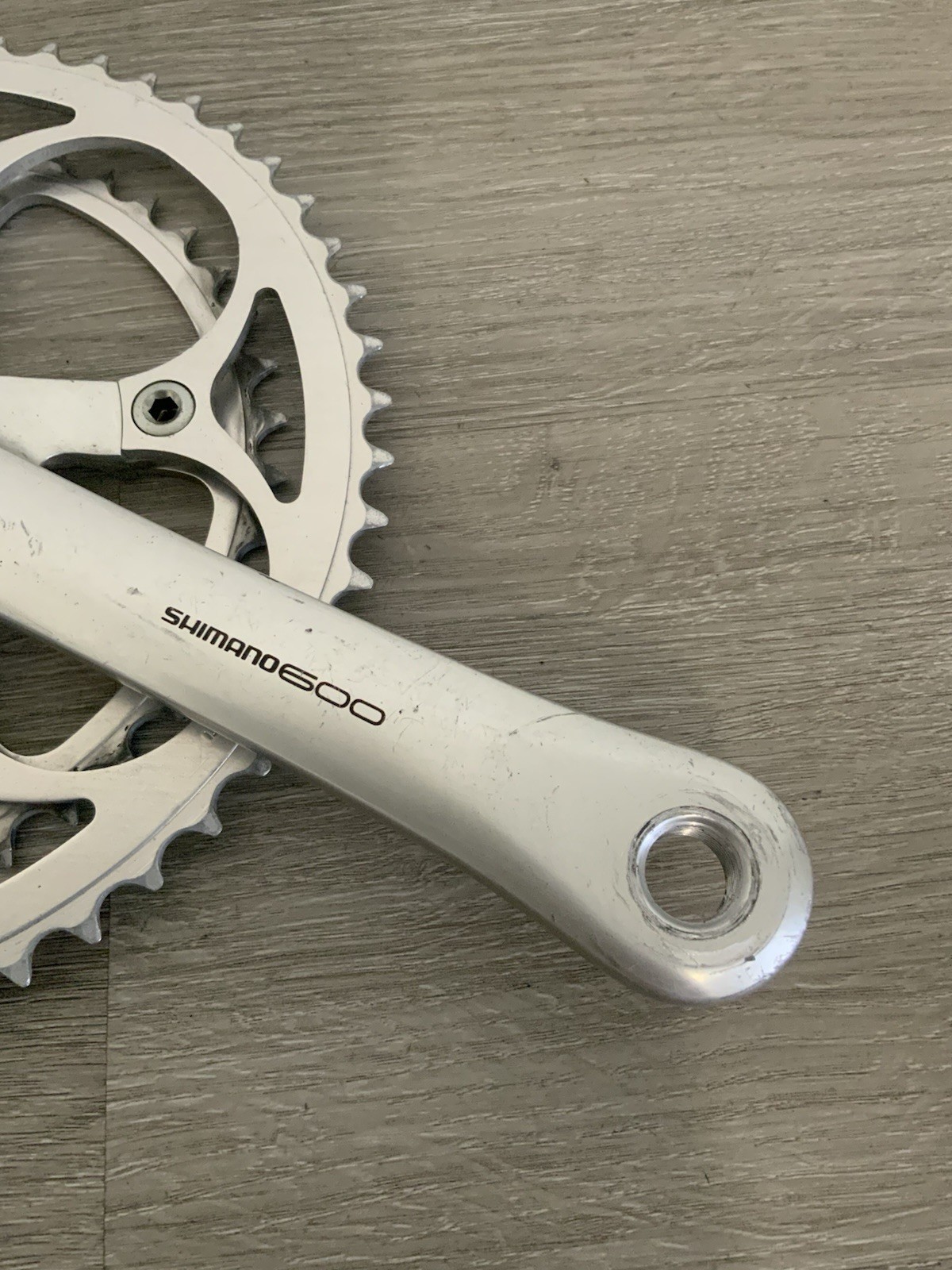 SHIMANO 600 ULTEGRA CRANKSET 6400 DOUBLE 175 MM ARMS 53-42 TOOTH