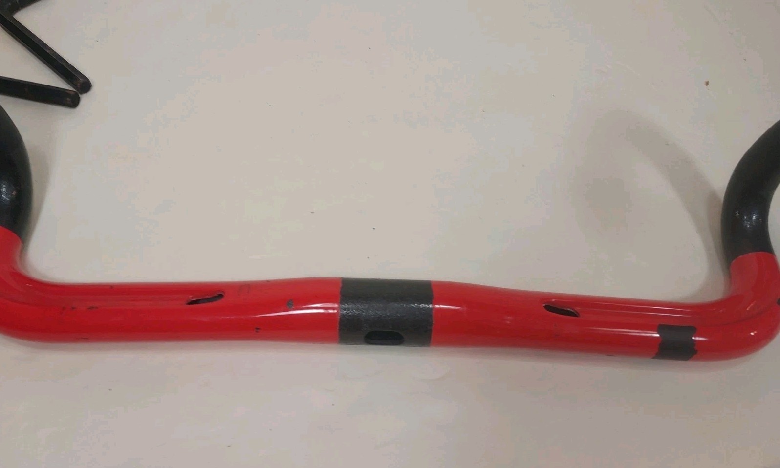 Parlee Carbon Fiber Road Handlebars. 35mm Clamp 42cm Wide, 130mm Drop.