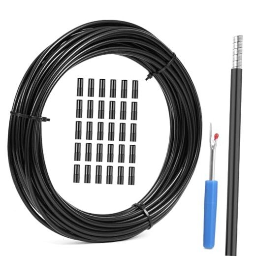 Bicycle/Bike Brake Cable Housing – 5mm x 50ft – Lined Brake Cable Housing