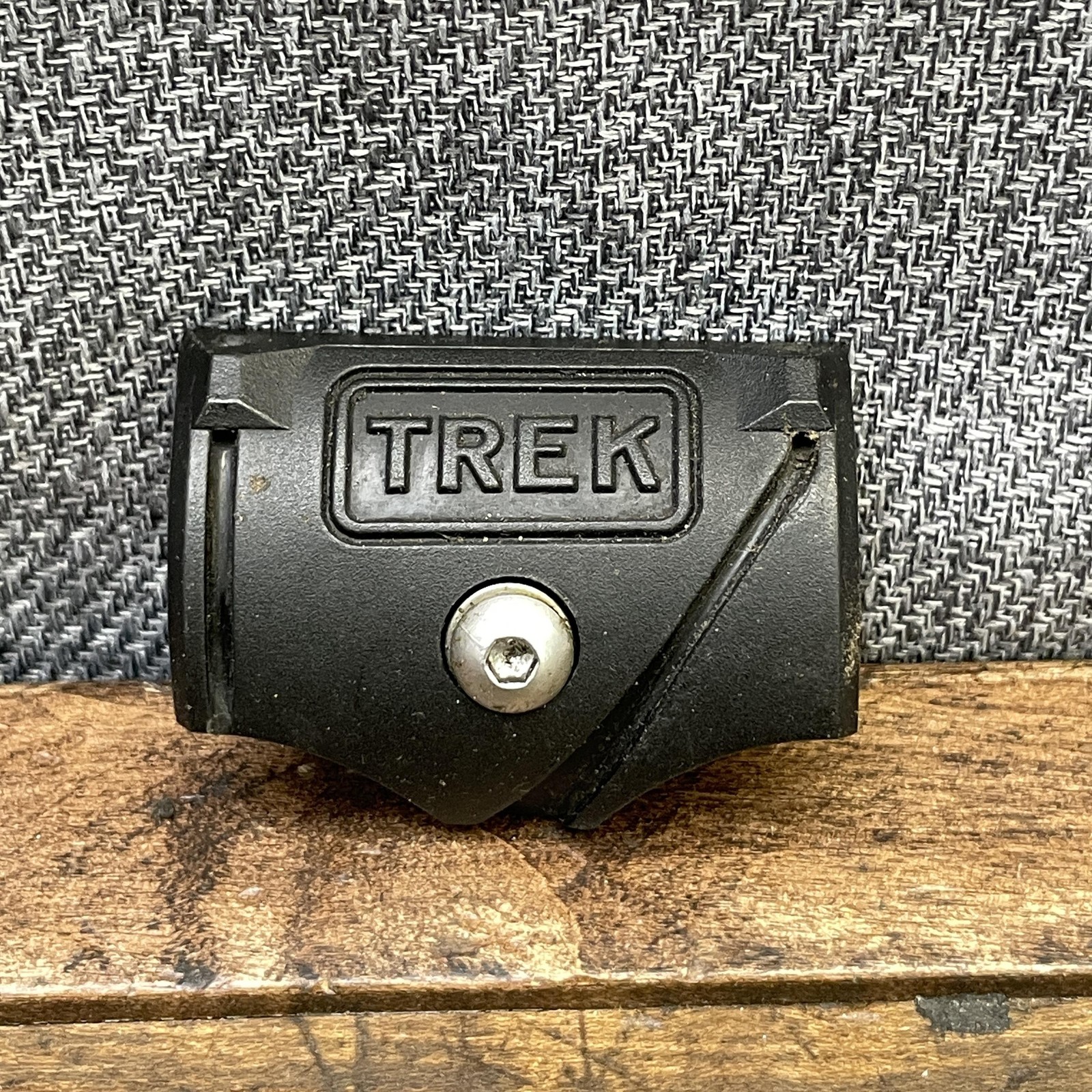 Vintage Trek Frame Cable Guide Bottom Bracket Mount Composite Black Part Bicycle