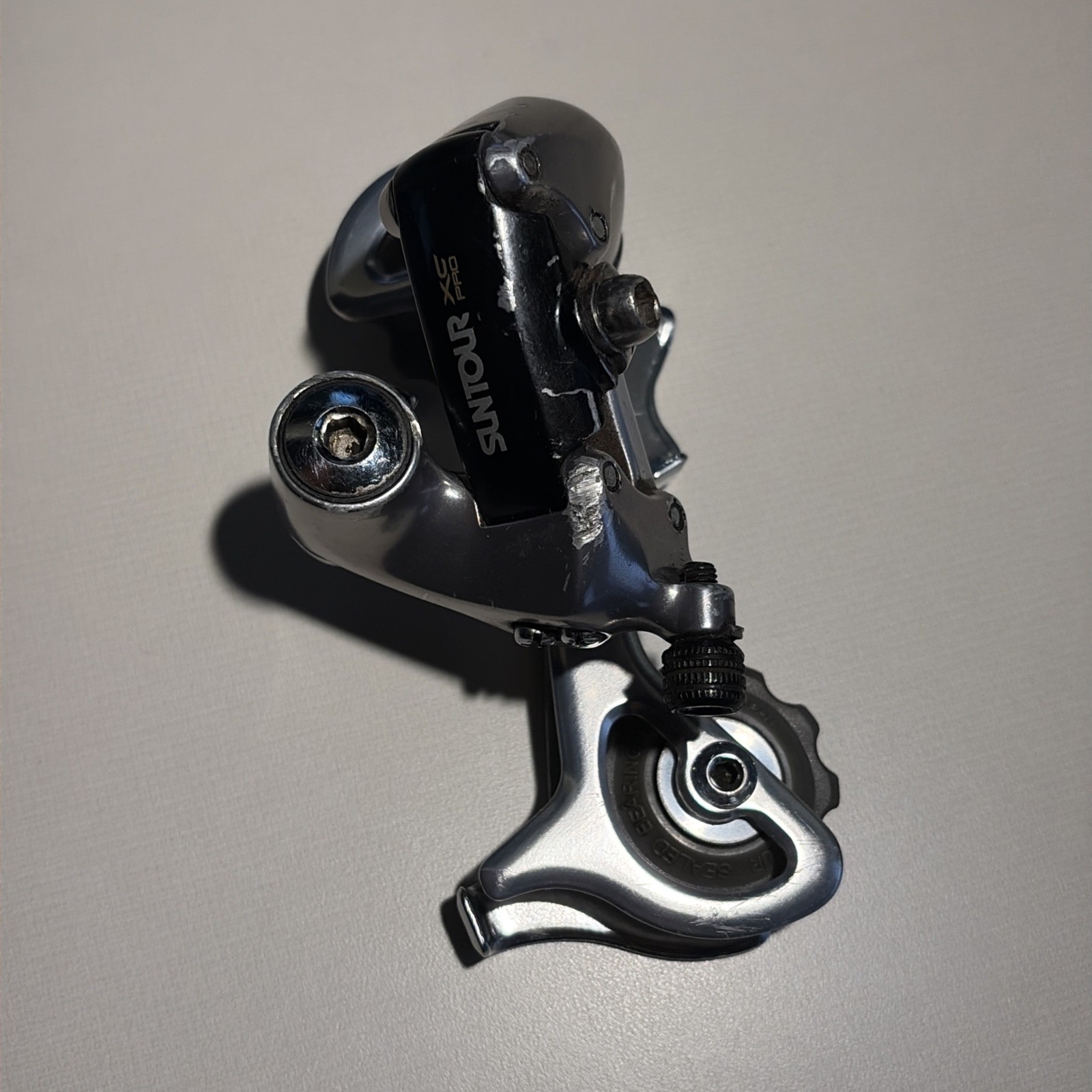 Suntour XC Pro Rear Derailleur Long Cage Vintage MTB ATB