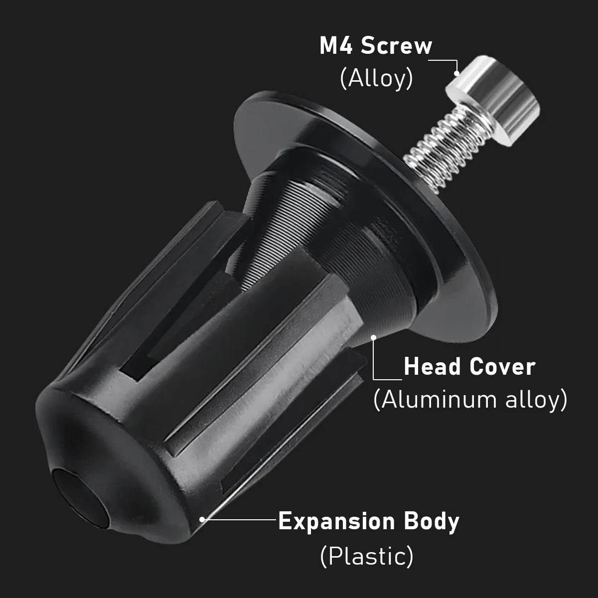 MTB Road Bike Handlebar End Plugs Handle Bar End Cap BMX Bike Grip Cover Bicycle