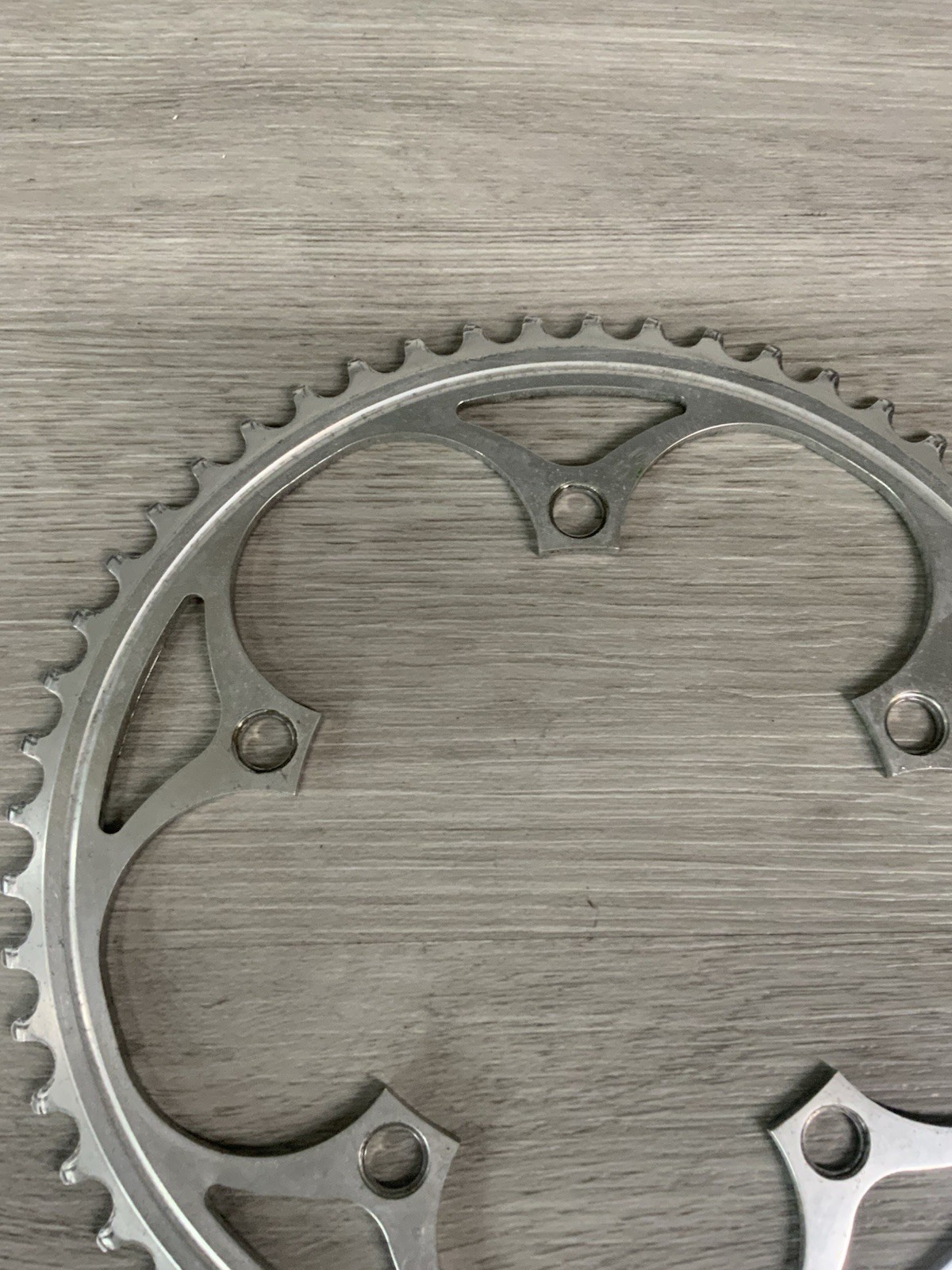 SHIMANO DURA ACE CHAIN RINGS (2) 42-53 TOOTH 130 BCD 6, 7, OR 8 SPEED 7400 BOLTS