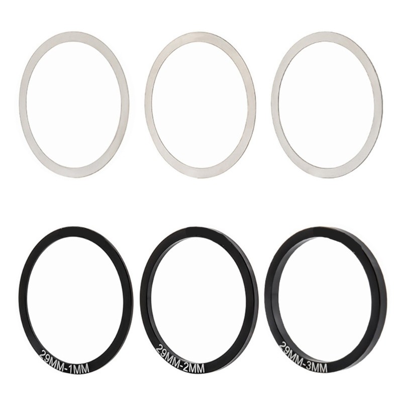 6pack Bike Gaskets Bottom Brackets Washer Spacer Cranks Chainring Adapter