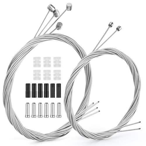 Bike Brake Cable Kit for MTB – Premium Mountain Bicycle Brake Cable Replacemen
