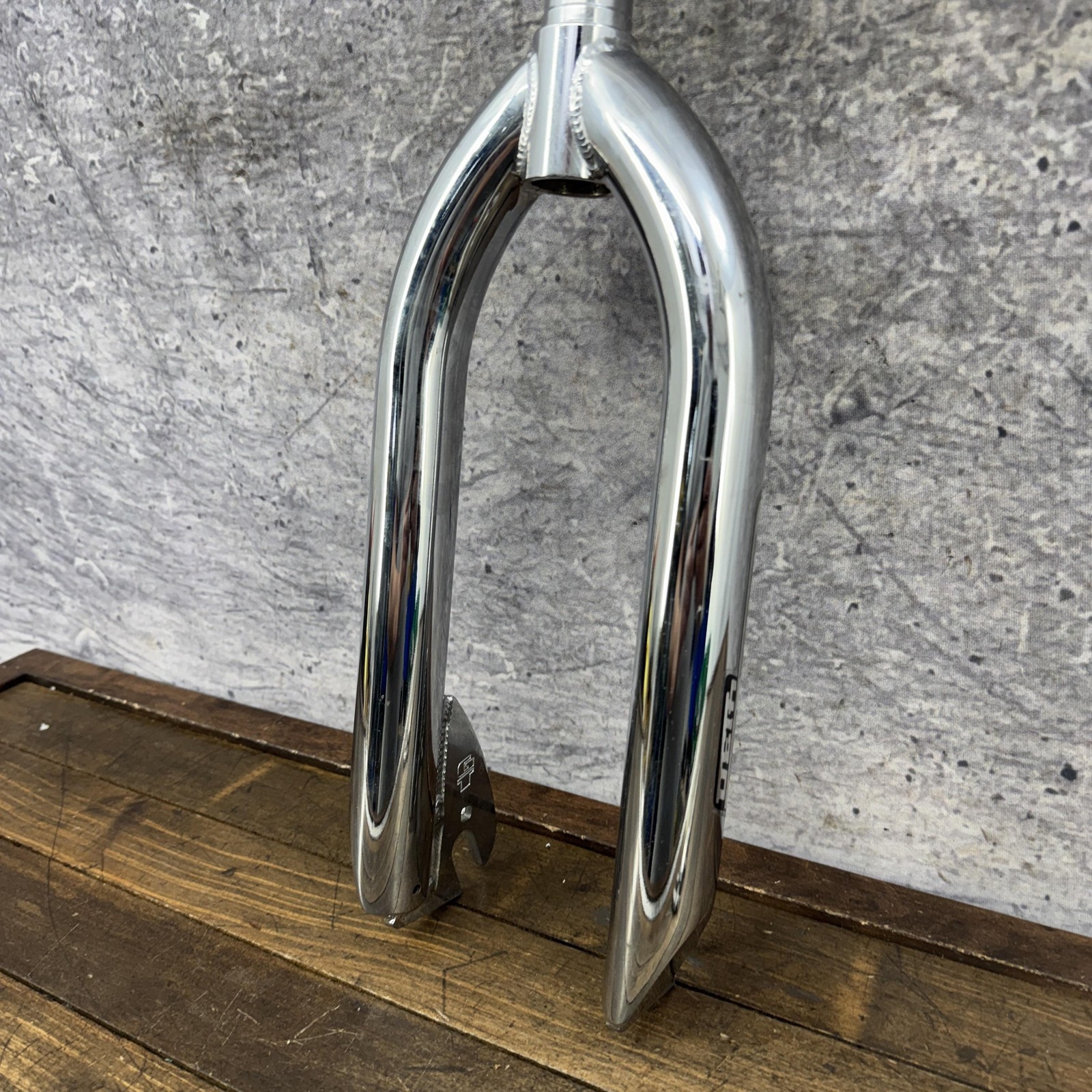 Vintage GT BMX Fork 20in 1 1/8 Threadless 14mm Dropouts Race 2005 Chrome CRMO