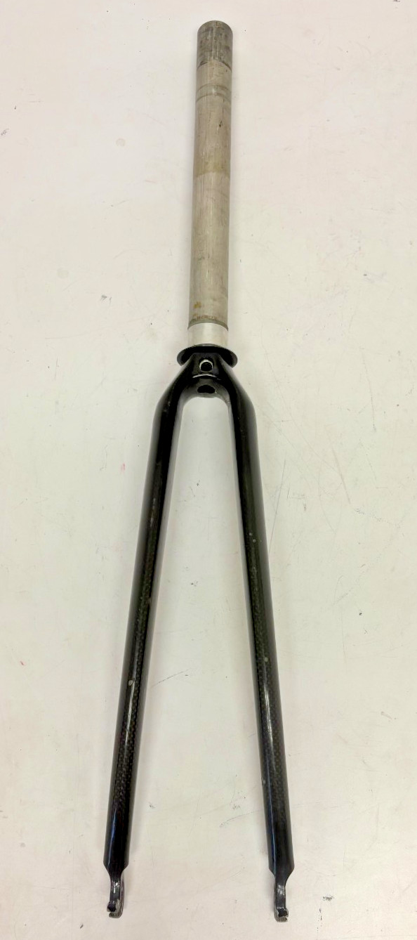 APREBIC Black Carbon 700C Quick Release Road Bike Fork 285mm 1-1/8″ Steerer