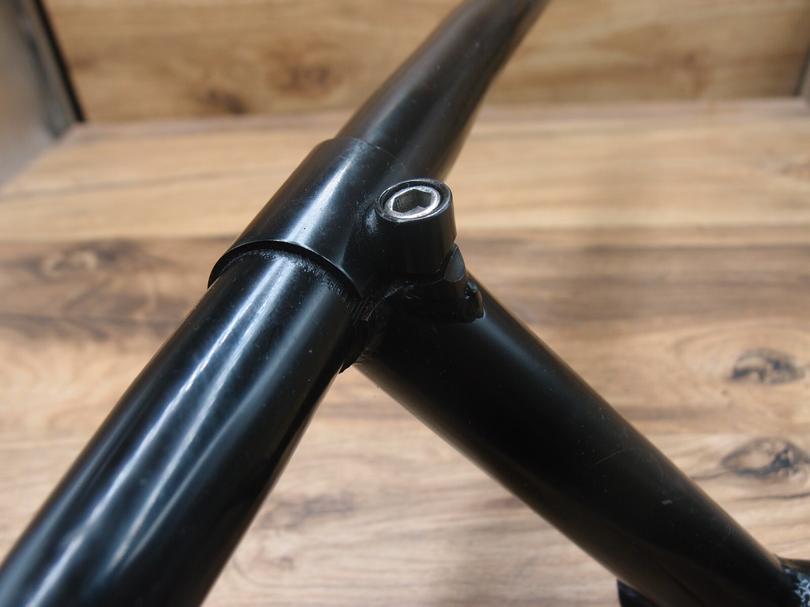 MTB steel CRMO flat handlebar A&I+ CRMO quill stem A&I 22.2 mm 1990’s