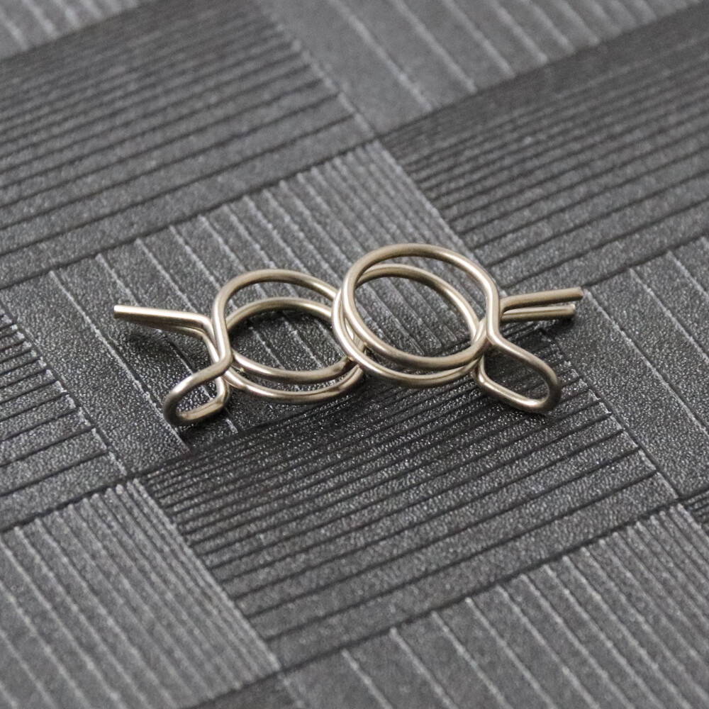 9.8mm Hose Clips Spring Fuel Clamps | Titanium alloy clamp motorcycle Fastener