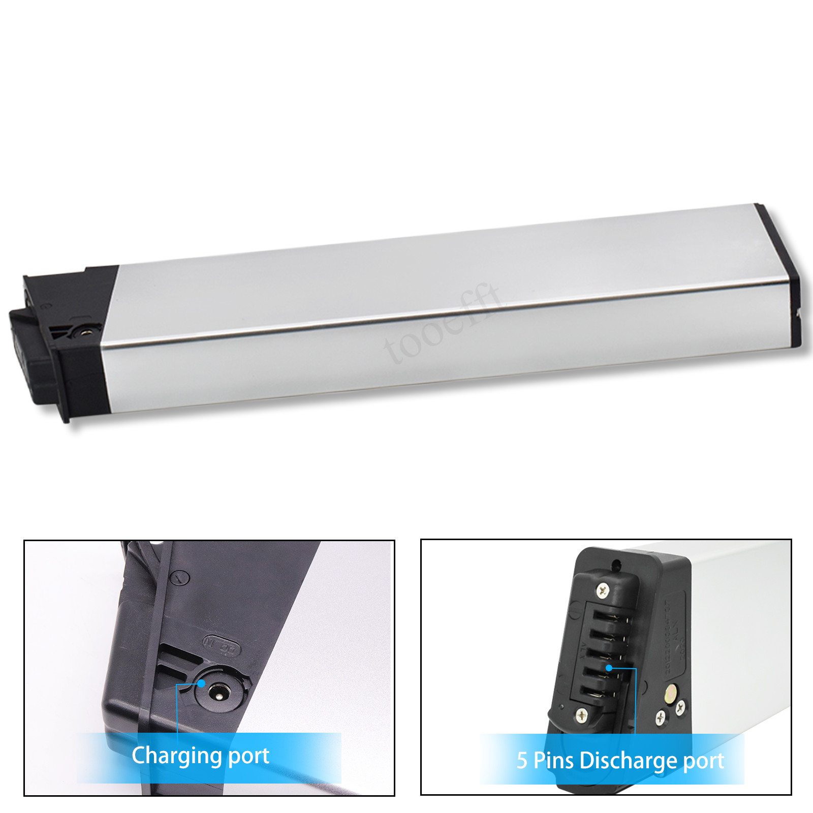 tooefft 48V 10.4Ah 14Ah E-bike Battery Packs Electric Bicycle for Samebike