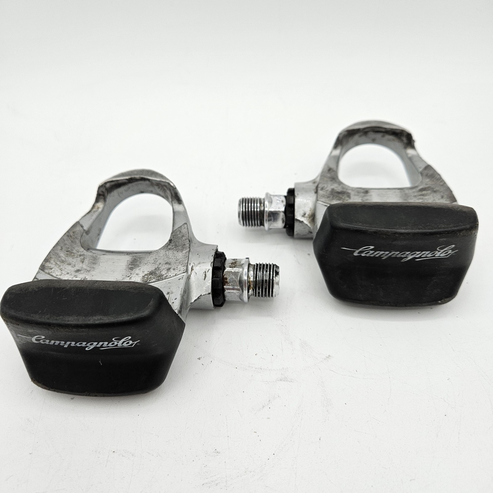 1990s Campagnolo Veloce Branded Clipless Pedals, 9/16″, Road, Made by LOOK!