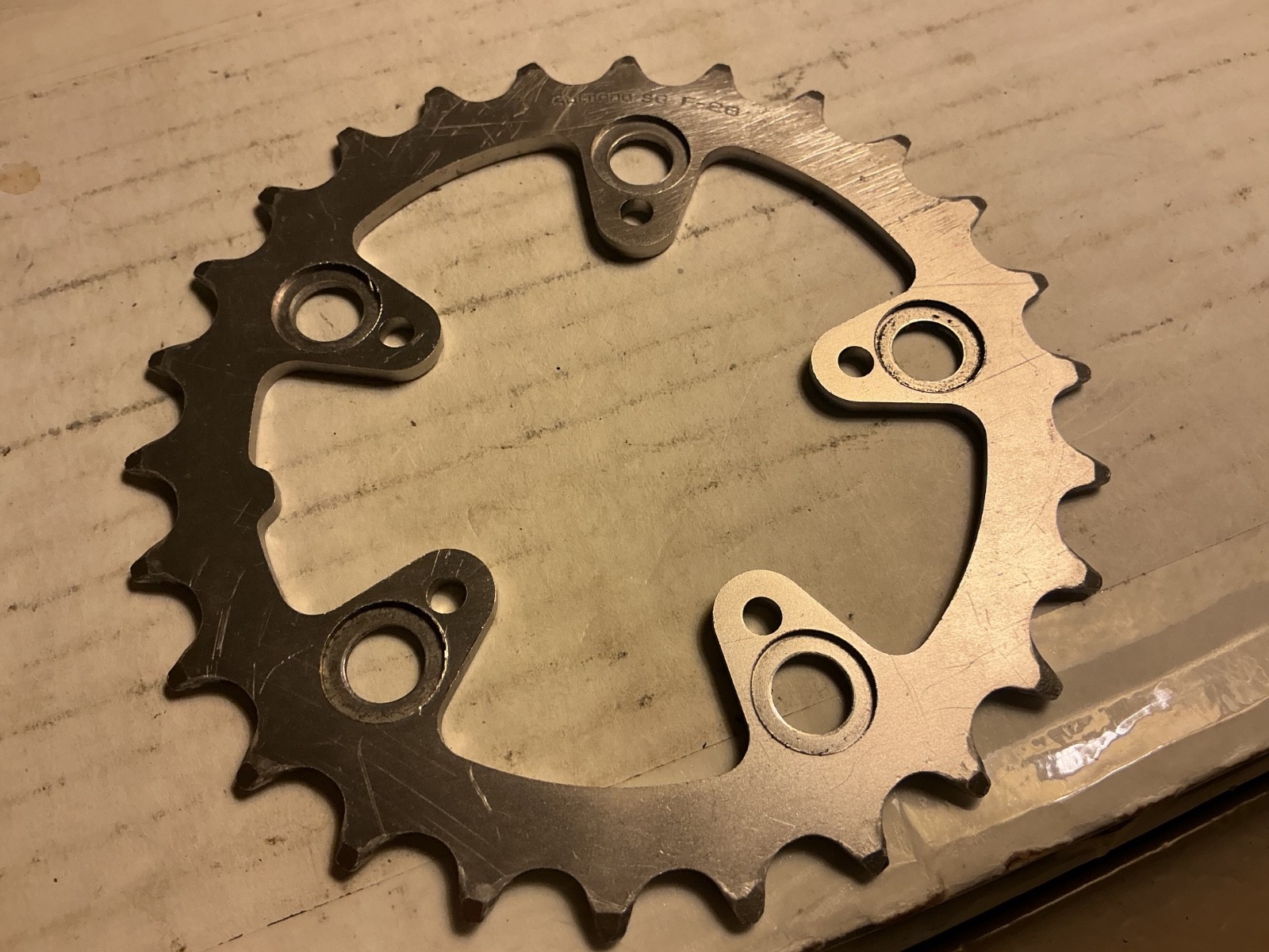 Shimano Deore XT 26 tooth 74mm BCD MTB vintage