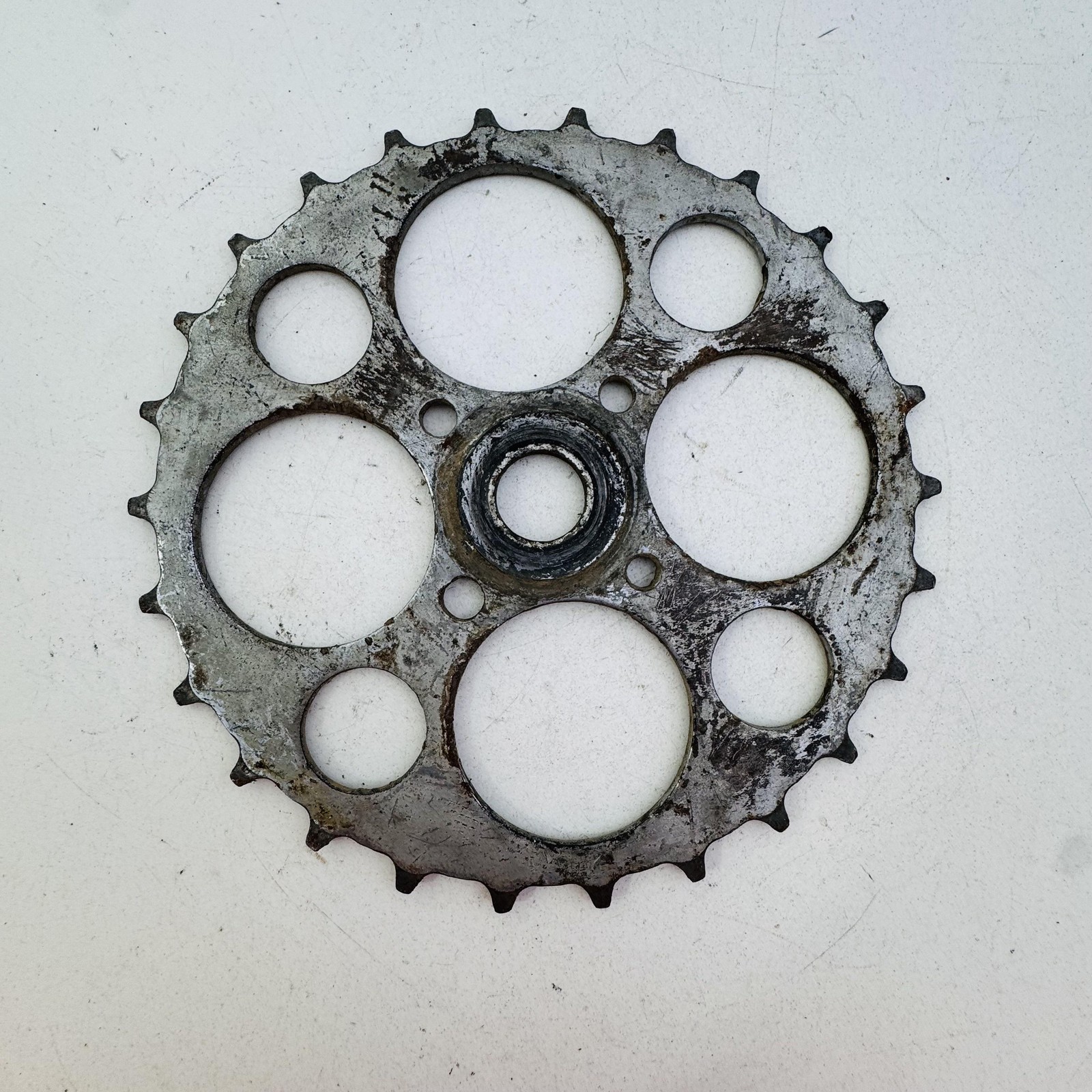 Vintage 50s Cruiser Balloon Tire Skip Tooth Sprocket Chainring 26t Steel A32