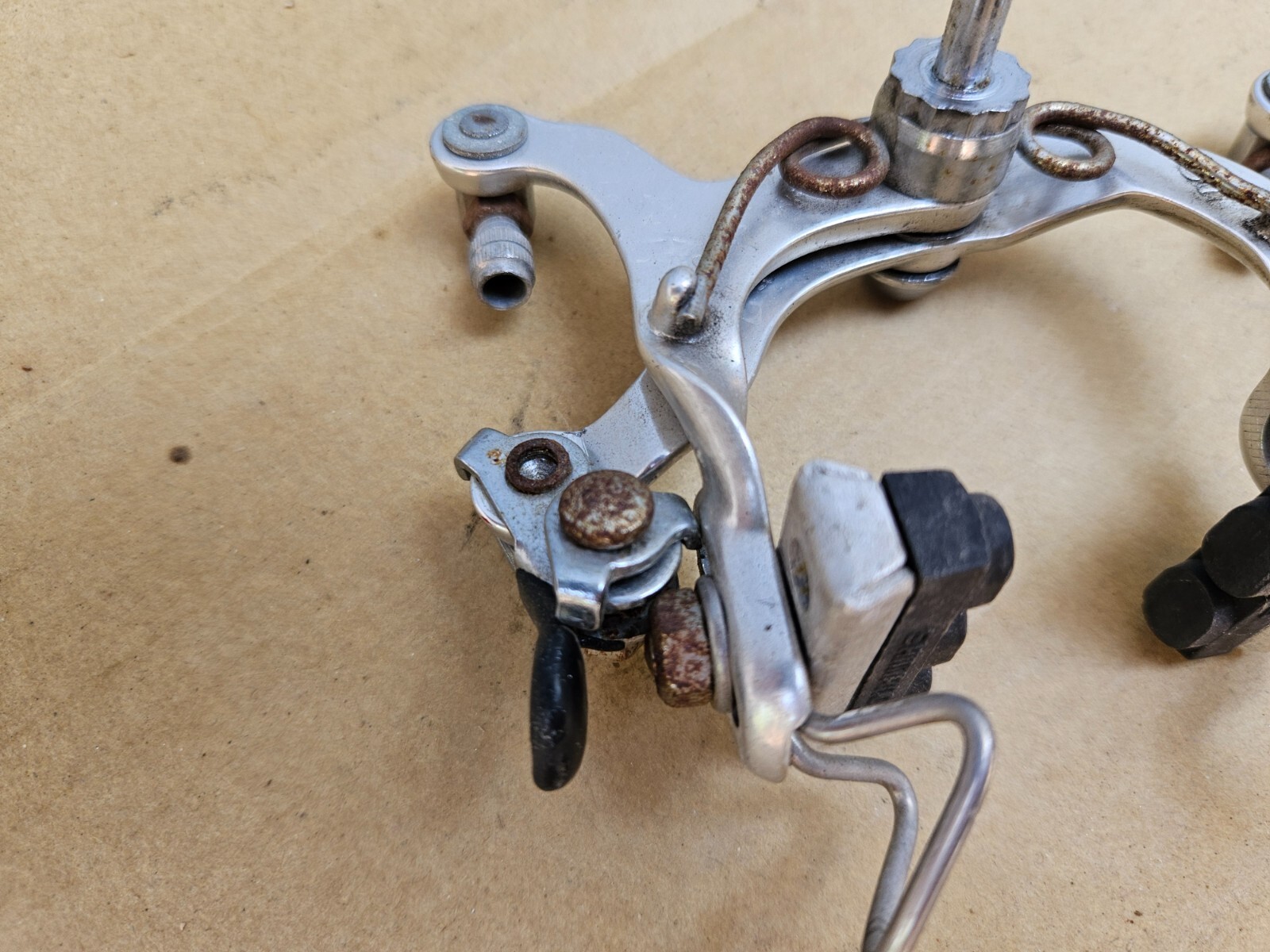 Shimano 600 Arabesque Road Bike Brake Calipers Front + Rear Set Japan low miles