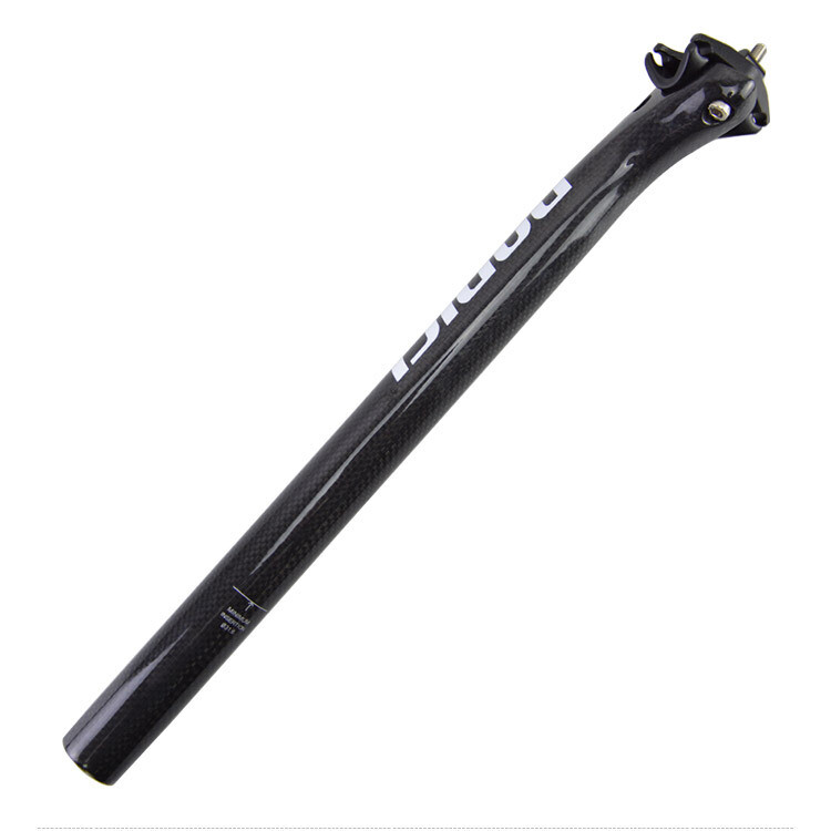 Carbon Bicycle Seatpost Offset 25mm MTB Road Bike Saddle Post 27.2/30.8/31.6mm