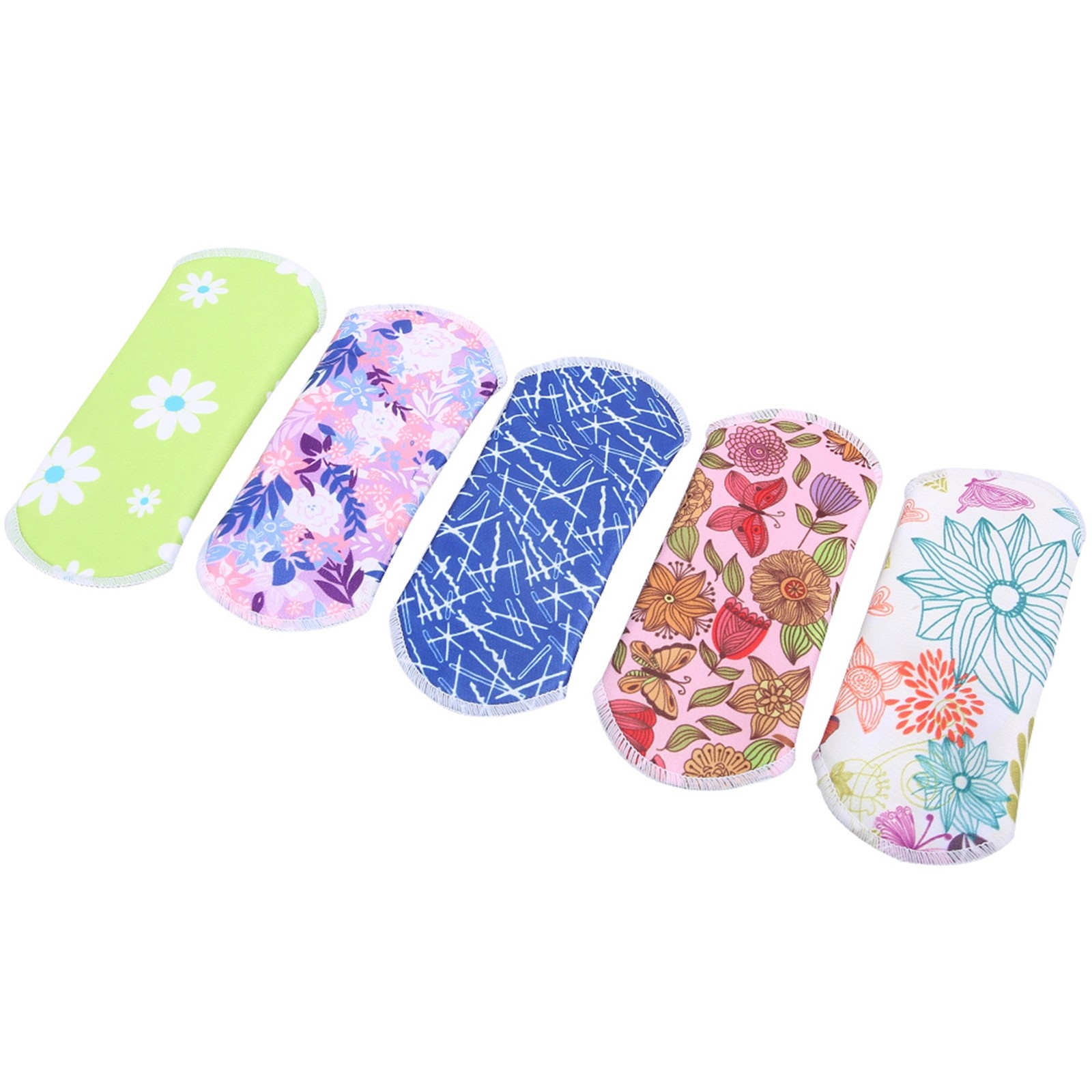 Menstrual Pad Reusable Waterproof Bamboo Charcoal Fiber Cloth Washable Women BEA