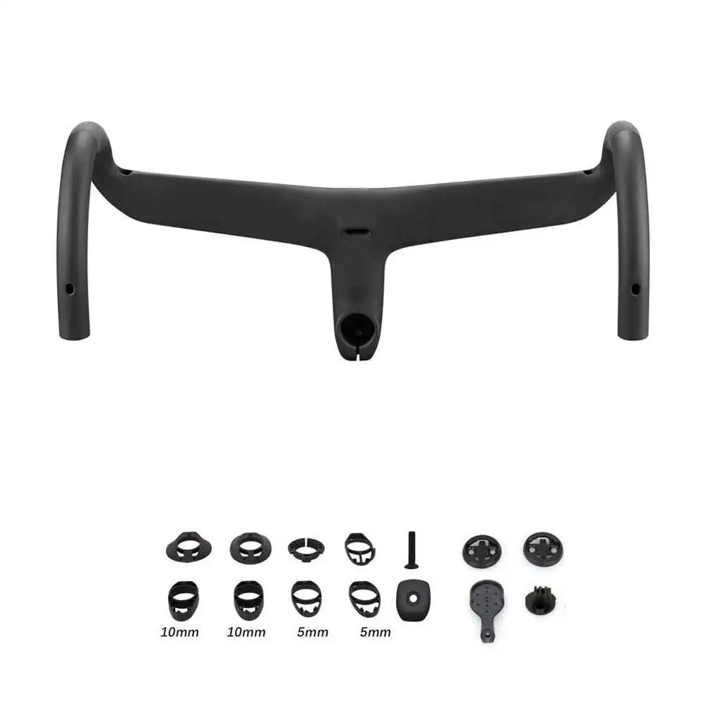SL8 Carbon Bent Bar Internal Cable Routing SL7 Road Bike Drop Bar with Spacer