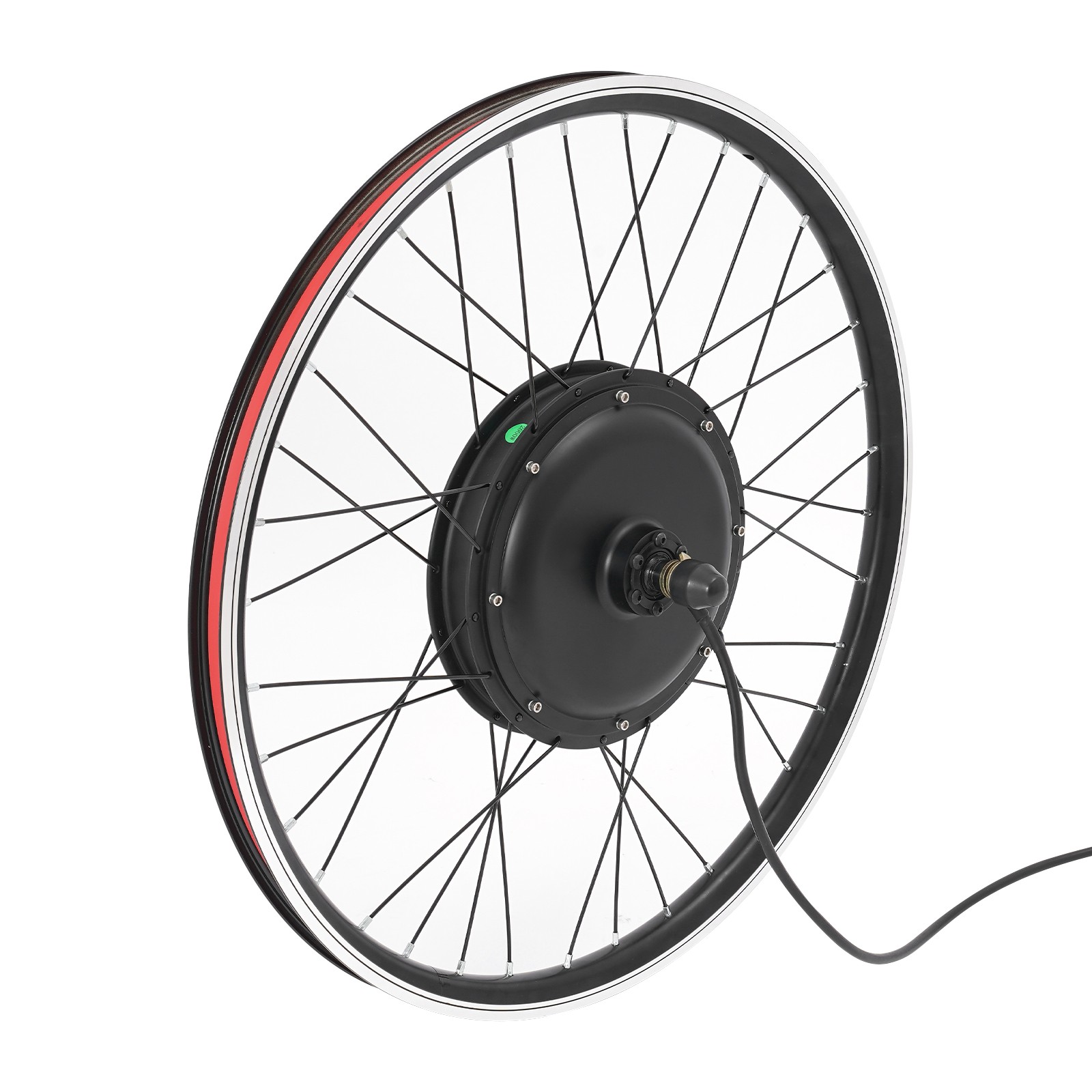 48V 2000W E-Bike Conversion Kit Rear Wheel 27.5 Inch LCD Display 330LBS 43.5MPH