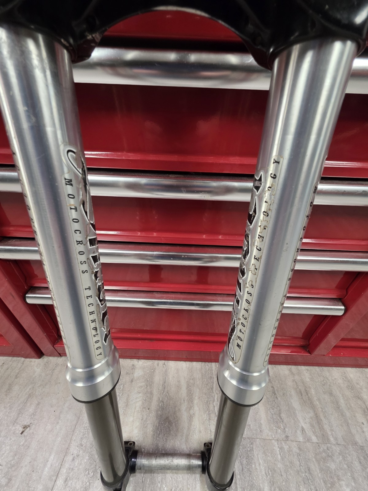 2002 Marzocchi Shiver DC Downhill DH Fork Vintage 26″ Wheel
