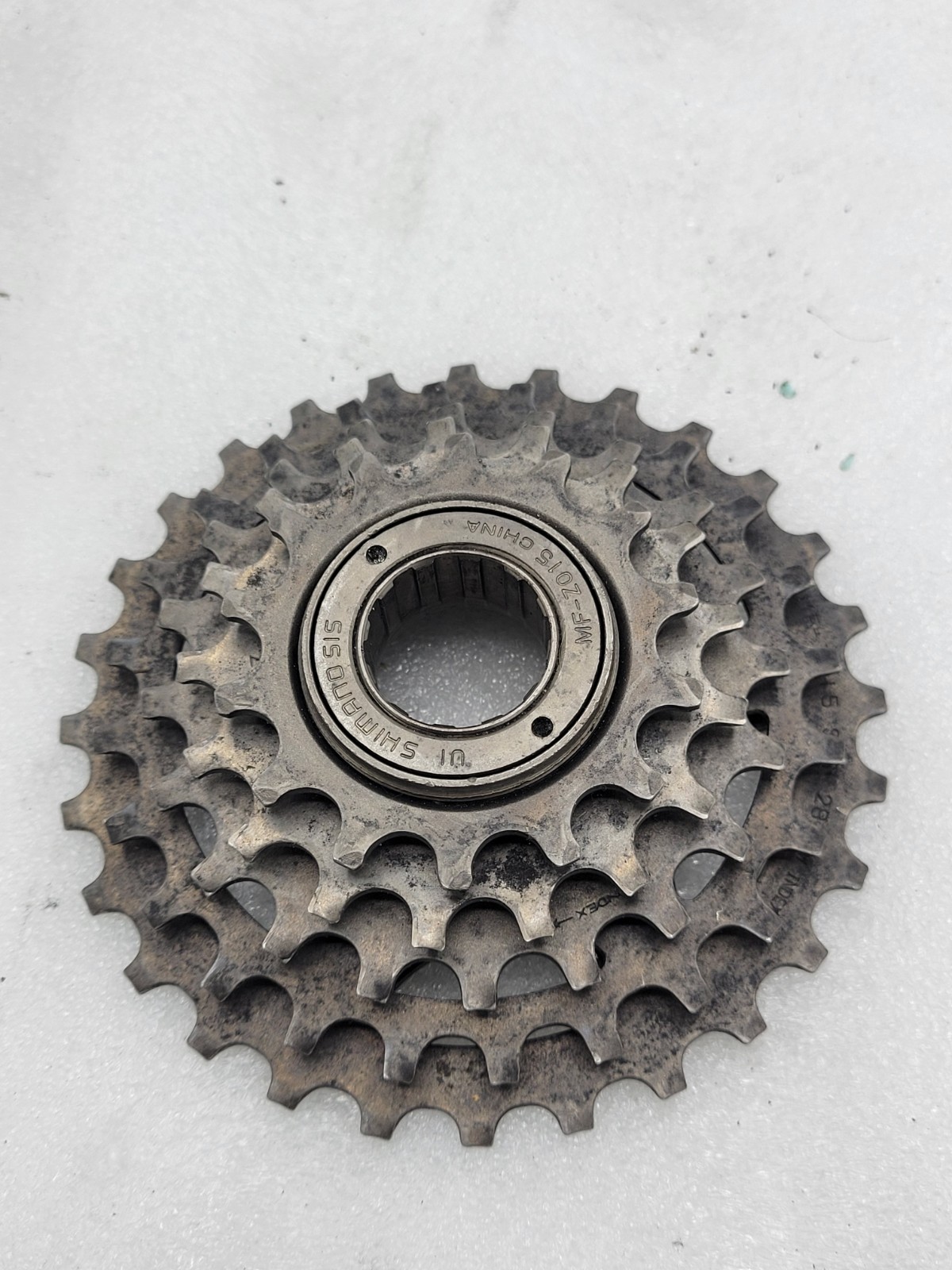 used-Shimano SIS Indexed MF-Z015 5 Speed Freewheel 14-28T Bicycle Parts China