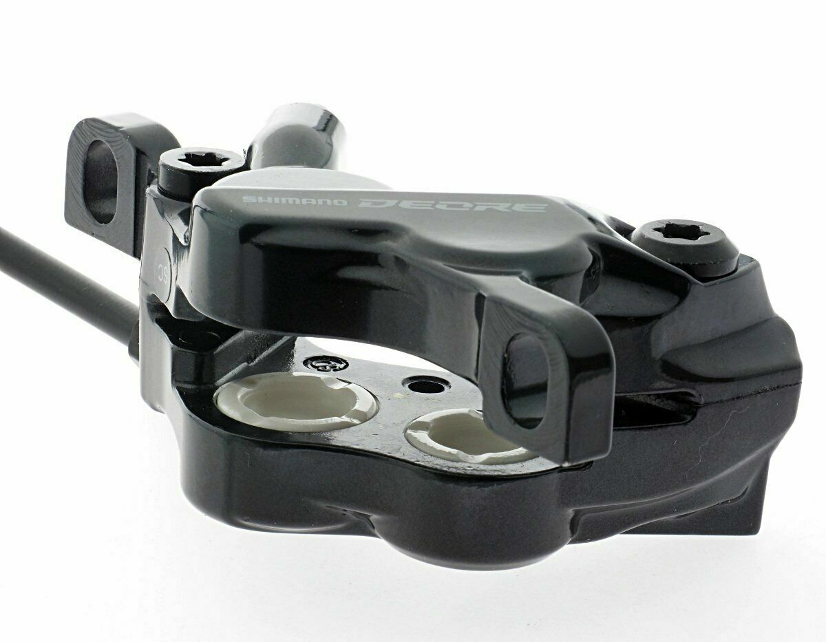 Shimano Deore BL-M6100 BR-M6120 4 Piston Hydraulic Disc BrakeSet Resin Pad