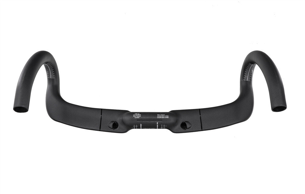 Carbon Fiber Drop Bar Aero Bar Road Bike Handlebar 31.8*380/400/420/440mm Matte