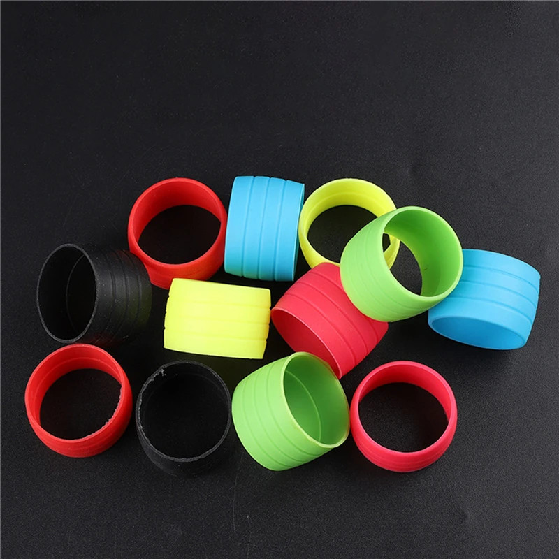 Bicycle Handlebar Plug 2pcs Silicone Anti-skip Fixed Ring Road Bike Shift Handle