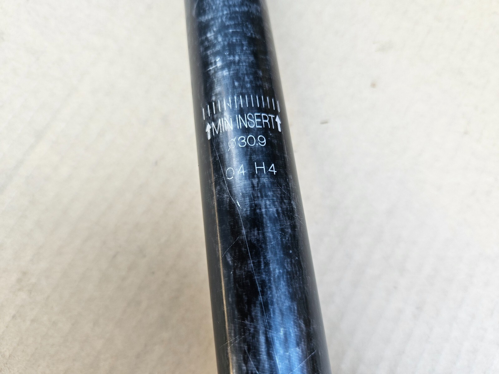 Specialized 30.9mm Seatpost Black 30.9 x 370mm Mountain Bike Aluminum