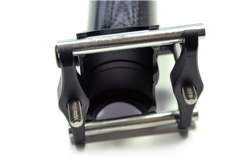 27.2x350mm OMNI Racer WORLDS LIGHTEST ULTRA-Lite Straight Carbon Seatpost: Gloss
