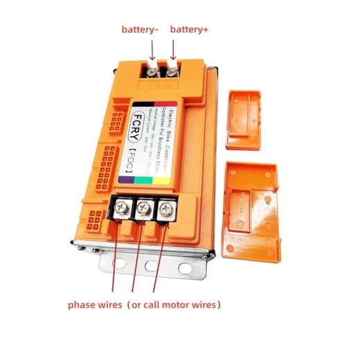 High-Power Brushless Motor Controller 36V-84V 2000W 50A for E-Bike & Scooter