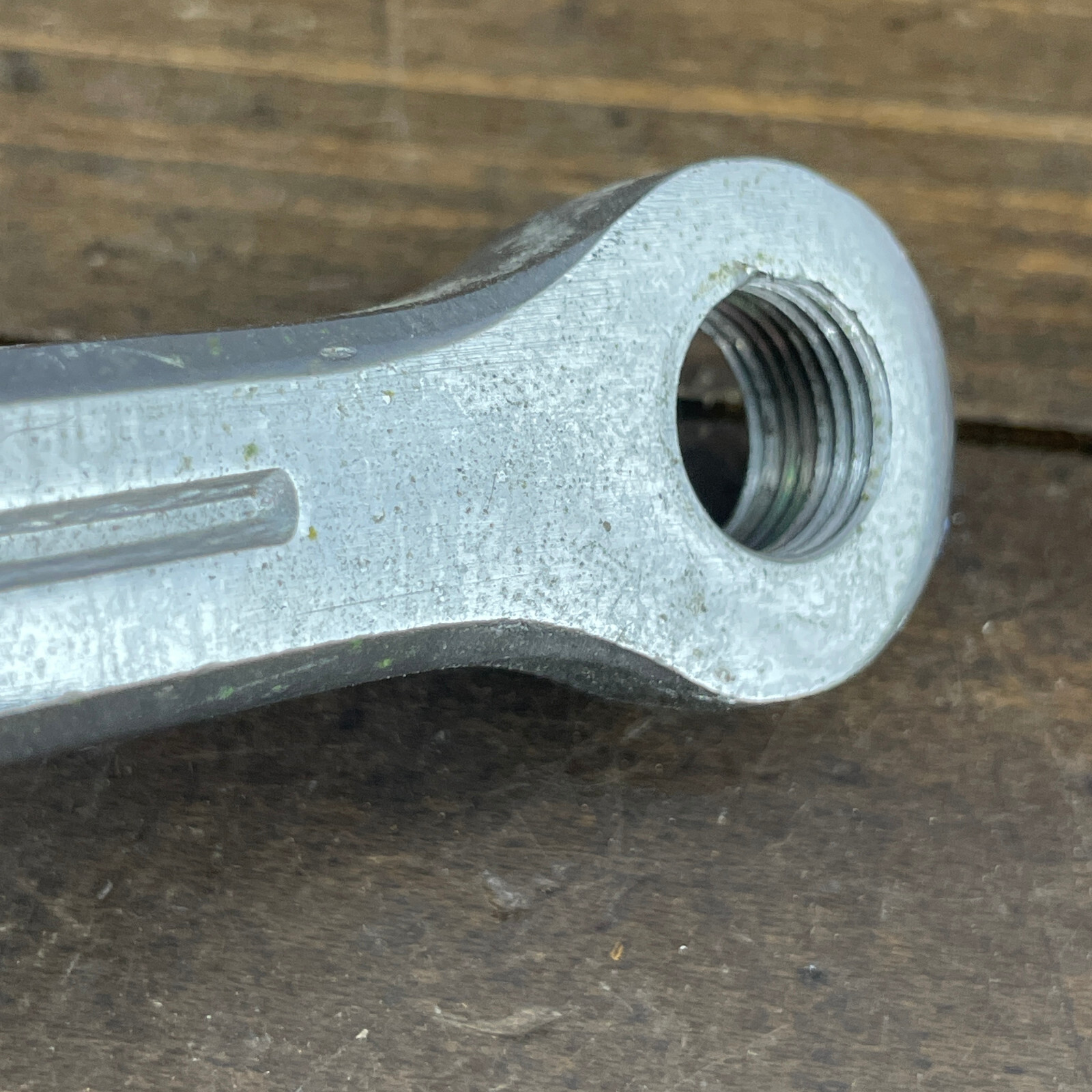 Vintage Nervar Crank Arm Left 170 mm Steel Chrome Cottered Peugeot Race A5