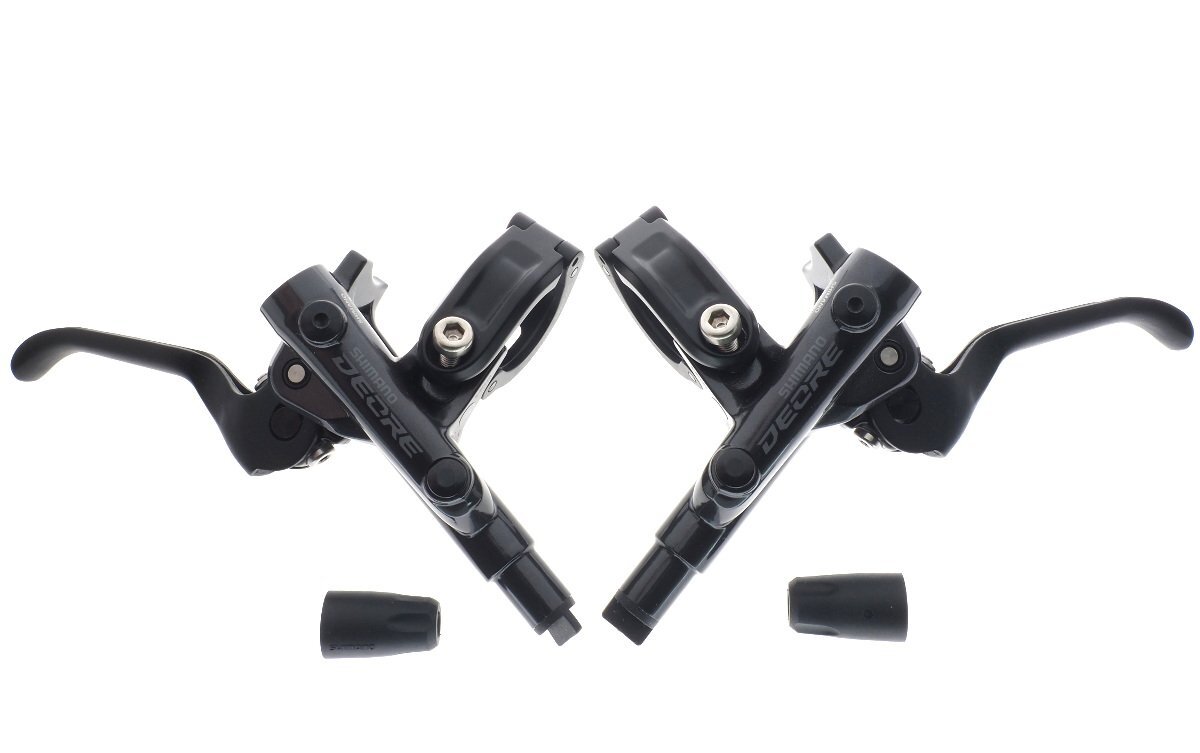Shimano Deore BL-M6100/BR-M6120 I-Spec-EV Disc Brake Lever/Caliper Set (F+R)