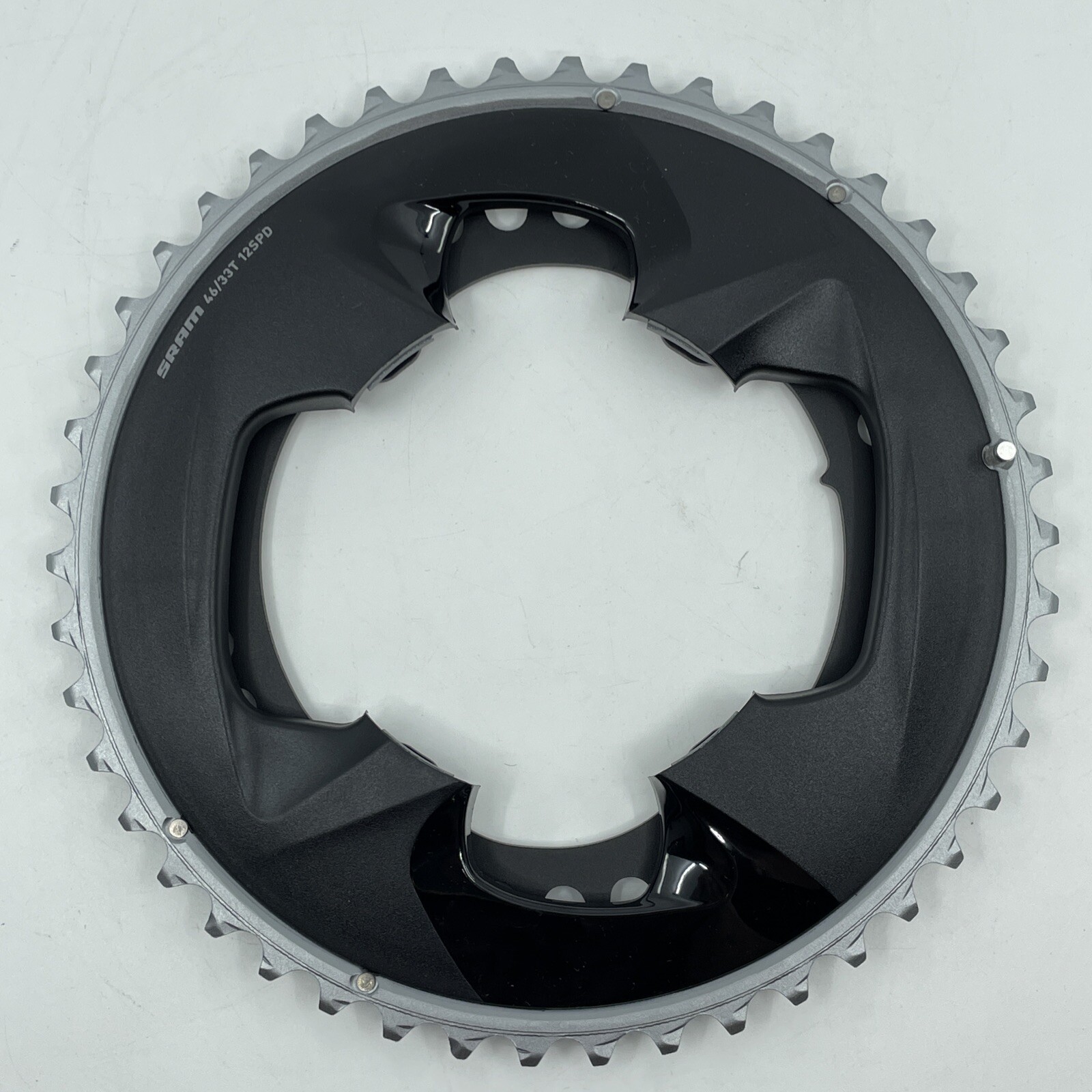 SRAM Force AXS 2×12-Speed 46t & 33t Chainrings 107 BCD 4-Bolt NEW BIKE TAKE-OFF!