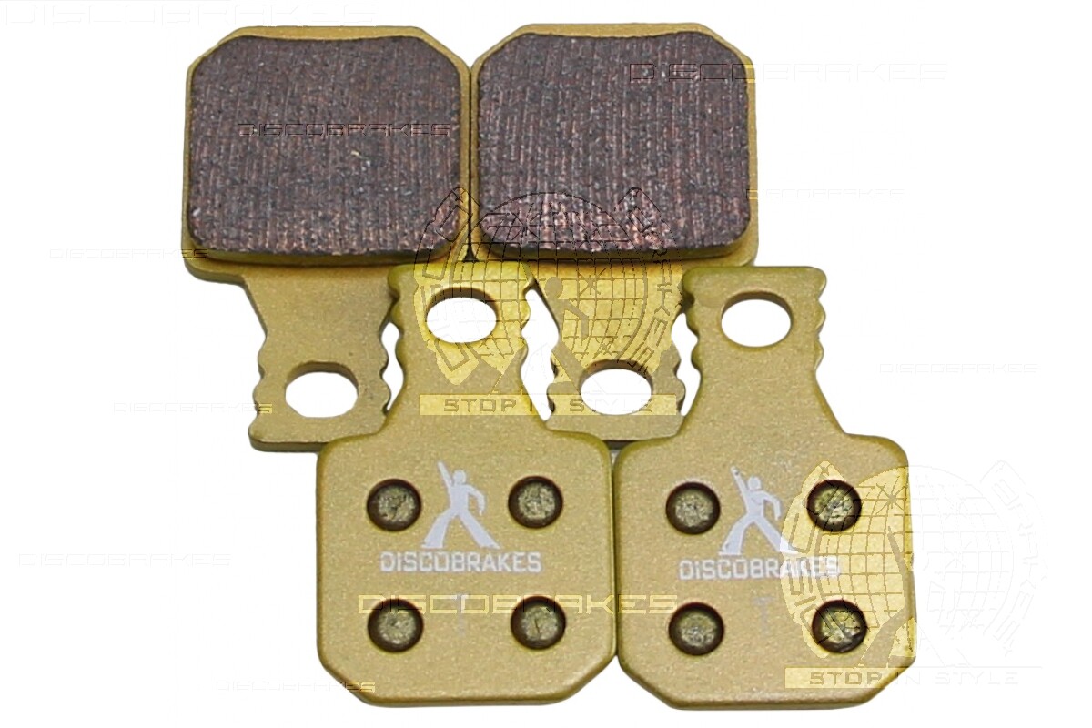 1 Set (4 Pads) DiscoBrakes Pads for Magura MT7 Disc Brake MT 7, Sintered, Enduro
