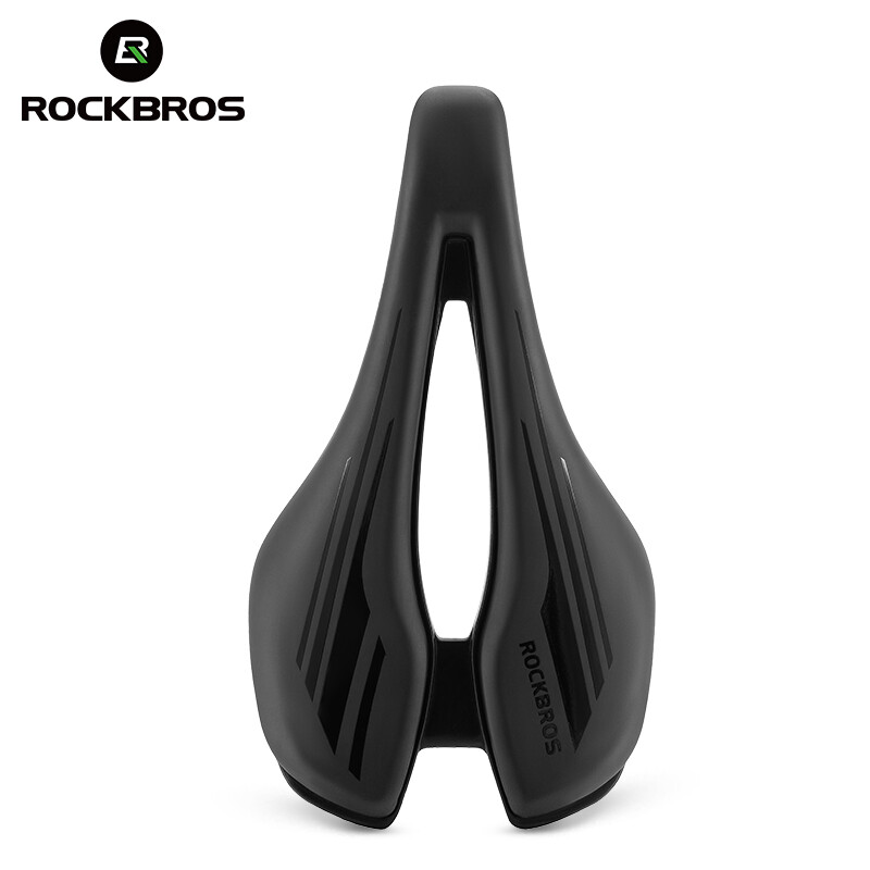 ROCKBROS Bike Saddle Hollow Breathable Thickened High-density Sponge Shockproof