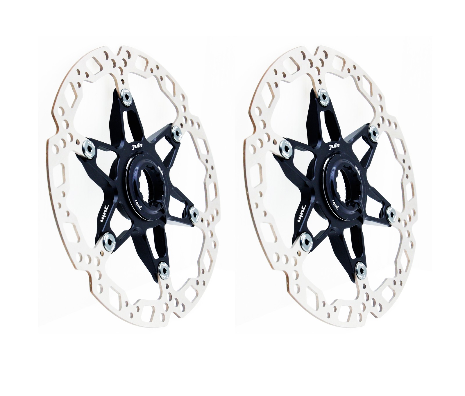 Juin Tech RT01 Center-Lock Floating Disc Brake Rotor 140mm 160mm Road MTB Gravel