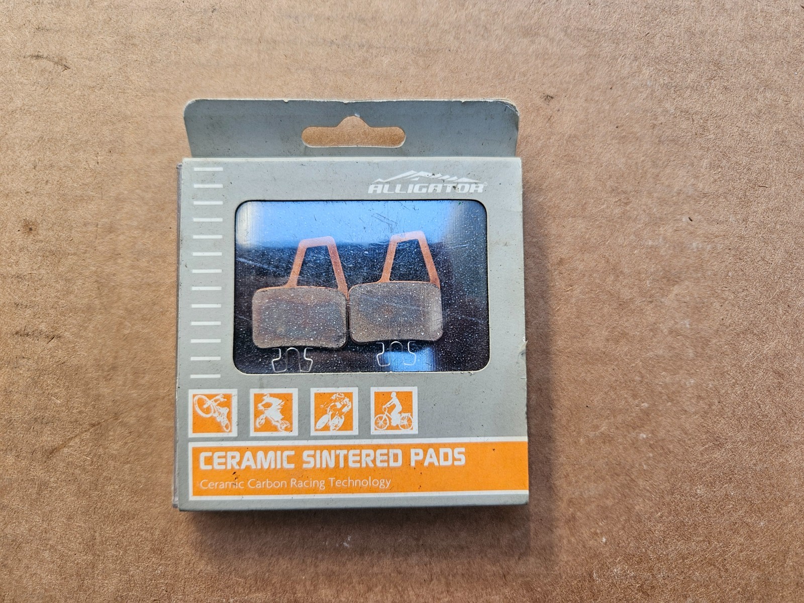 NOS Alligator Ceramic Mountain Bike Disc Brake Pad Set Hayes El Camino (1 Set)