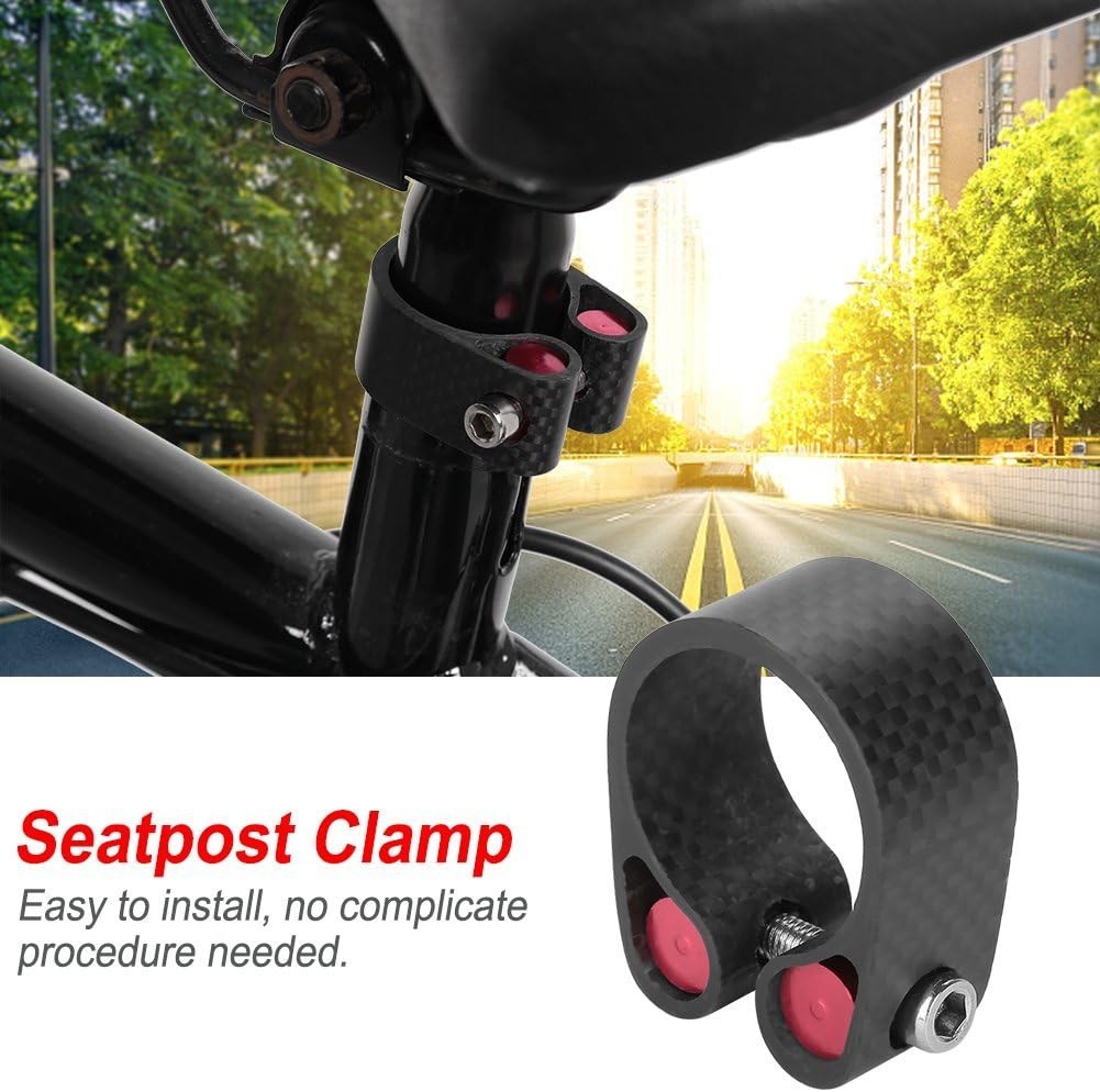 Modern Carbon Fiber Seatpost Clamp 27.2mm – Easy Install, Outstanding Durability