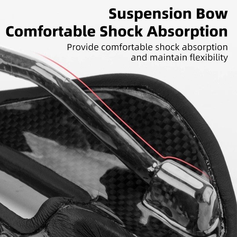 ROCKBROS Bicycle Carbon Fiber Seat Saddle Racing Saddle Seat Road Mtb Superlight