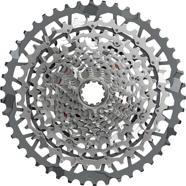 SRAM Rival XPLR XG-1351 Cassette – 13-Speed, 10-46t, For XDR Driver, Silver, E1