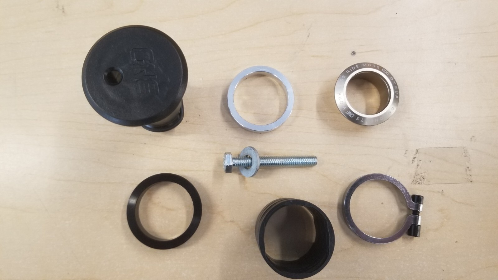 OneUp Components EDC Stem and Preload Kit Silver. NIB. No Returns