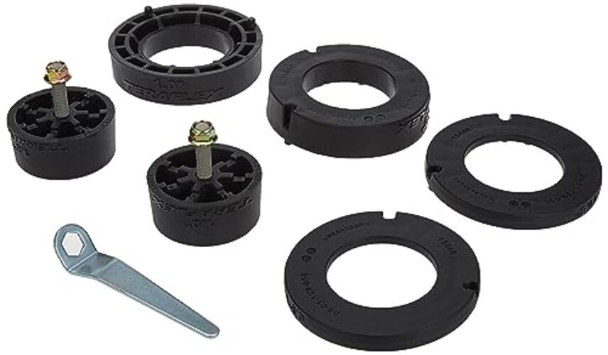 TeraFlex 1155300 JT: 1.5” Performance Spacer Leveling Kit – No Shock Absorbers