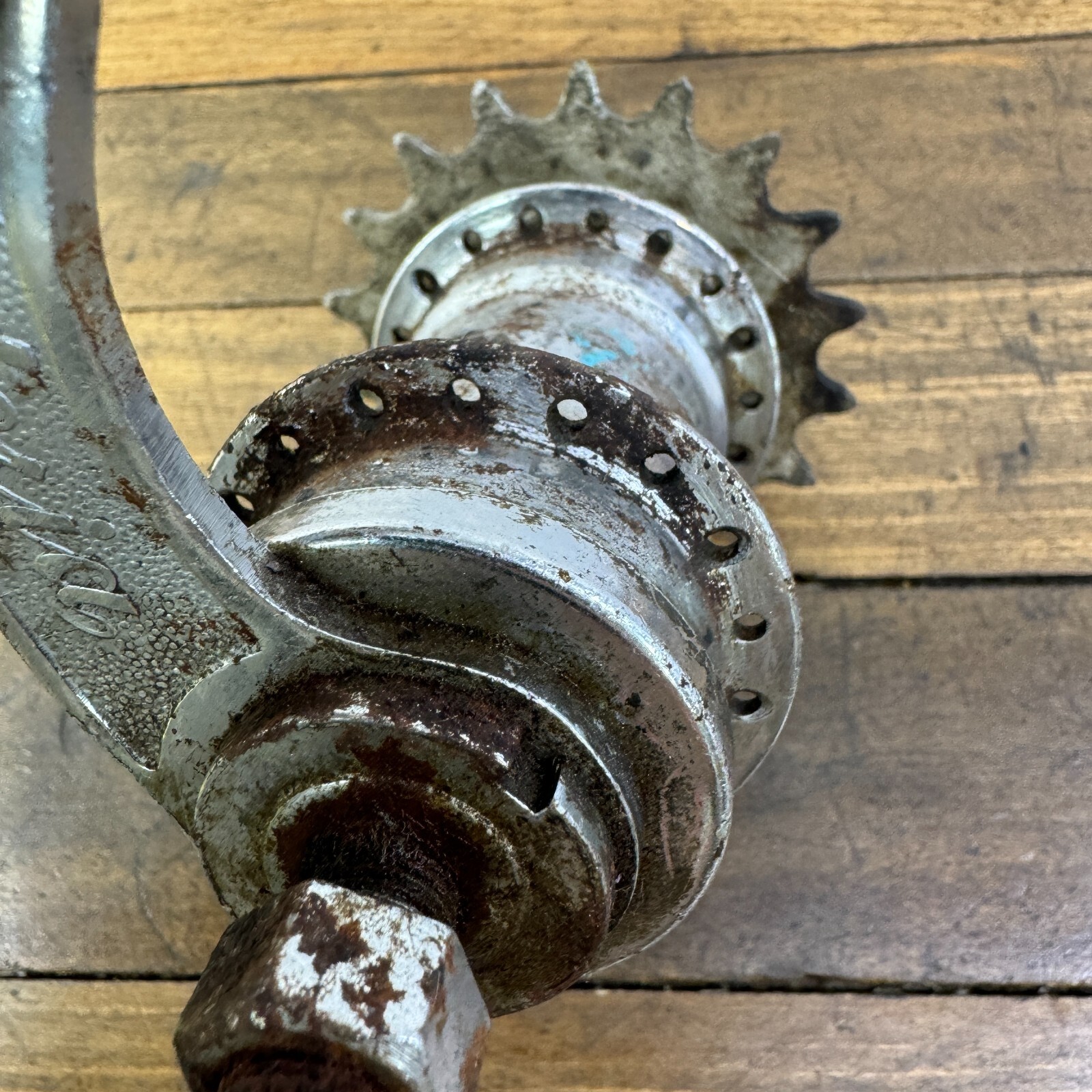 Vintage Victoria Coaster Brake Hub 3 Speed 36 Hole Rear 3s 36h 50