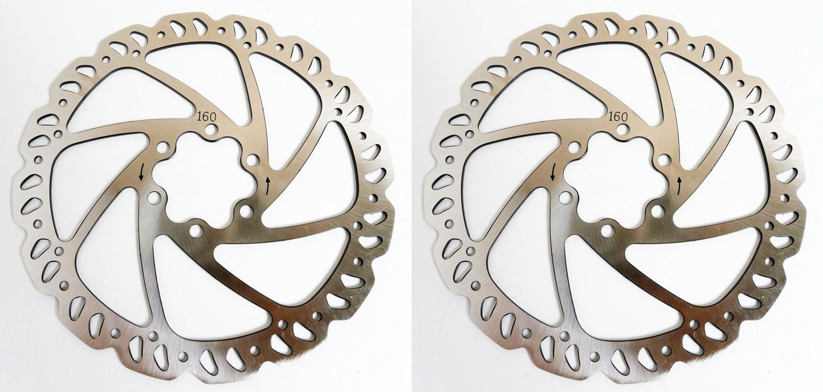 mr-ride ROTOR 160mm,6″,125g,2pc,RT24 MTB for Avid,Shimano DISC BRAKE