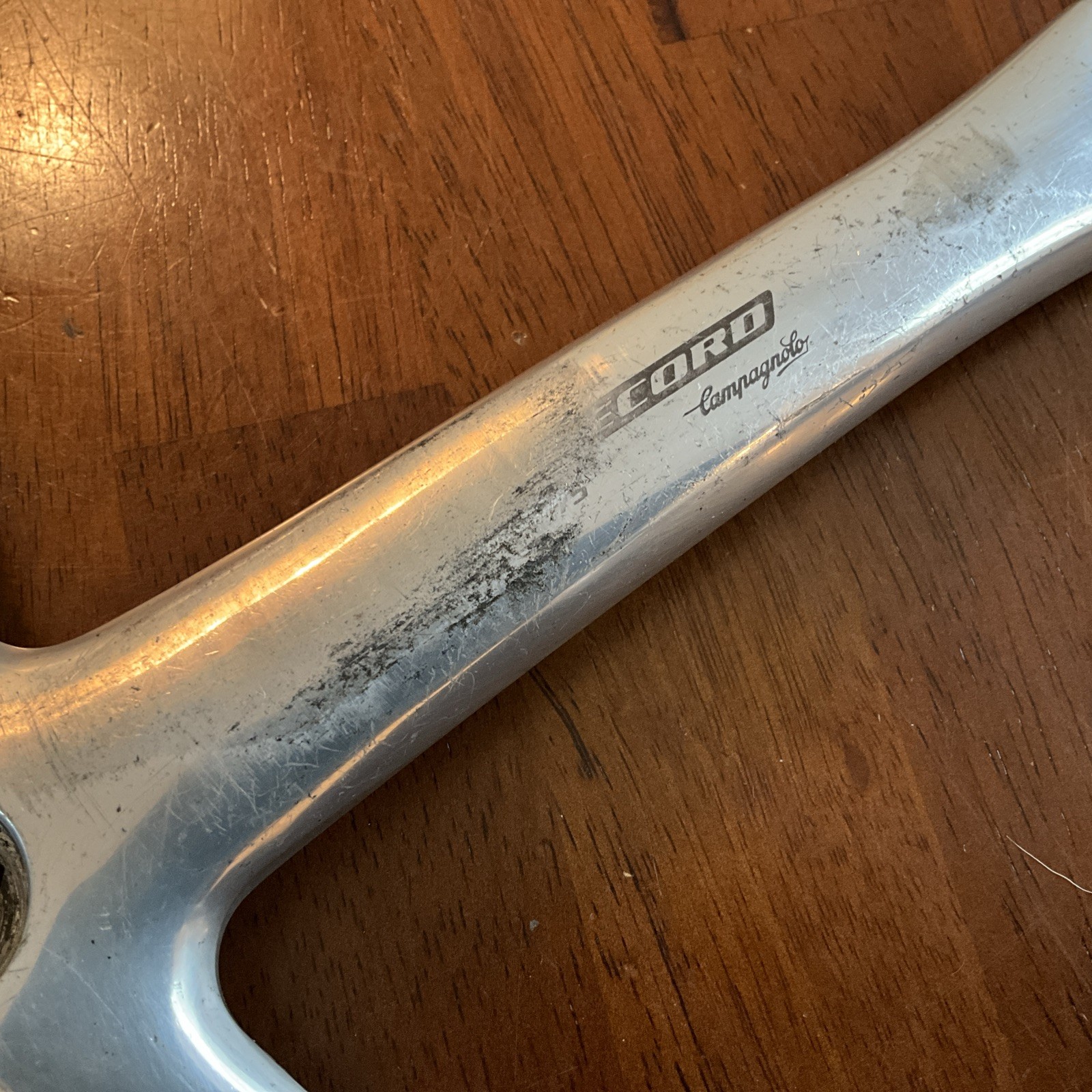 Vintage Campagnolo Record Crankarm – Right Side Only – 175mm – 135 BCD – Used