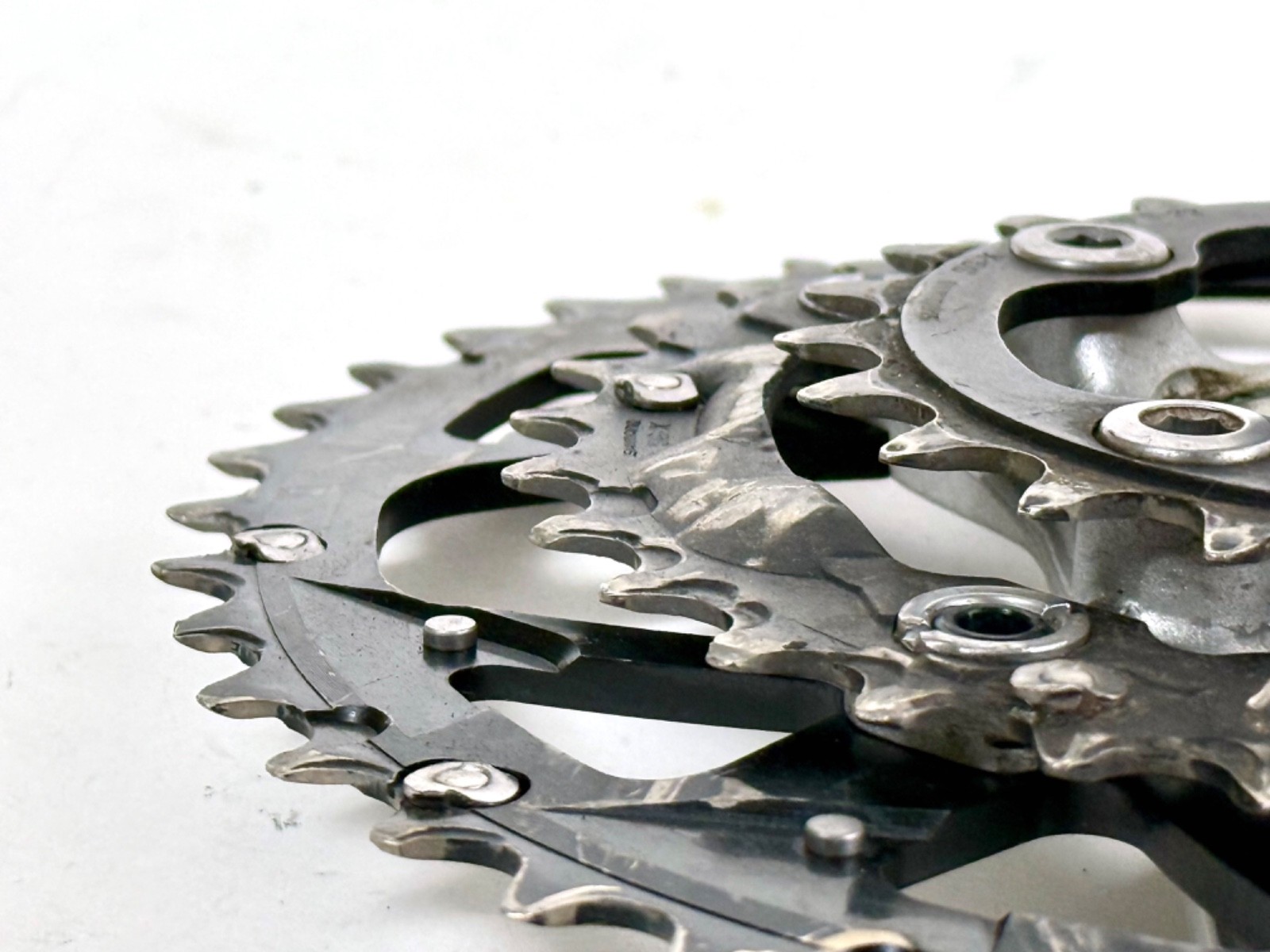 Shimano Deore XT FC-M760 MTB 175mm Crankset w/ BB 44/32/22t 9 Speed Bicycle XC
