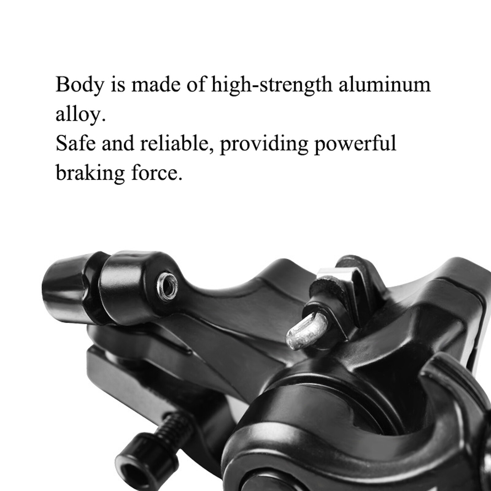 BUCKLOS Mountain Bike Front Rear Hydraulic Disc Brake IS/PM 160mm Caliper Levers