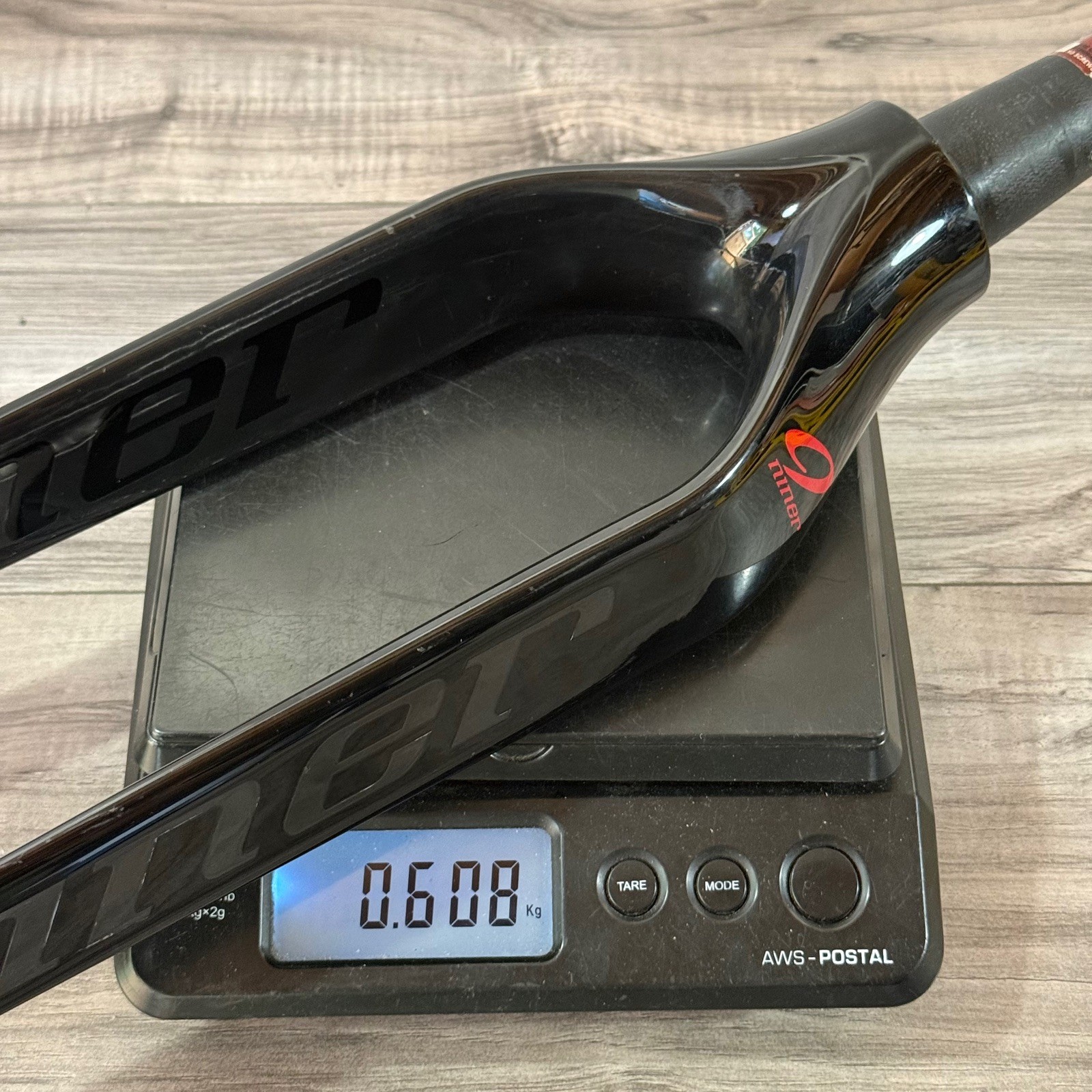 Niner RDO 29er Carbon Fork Taper Gloss Black 188mm Steerer 15mm x 100mm Disc