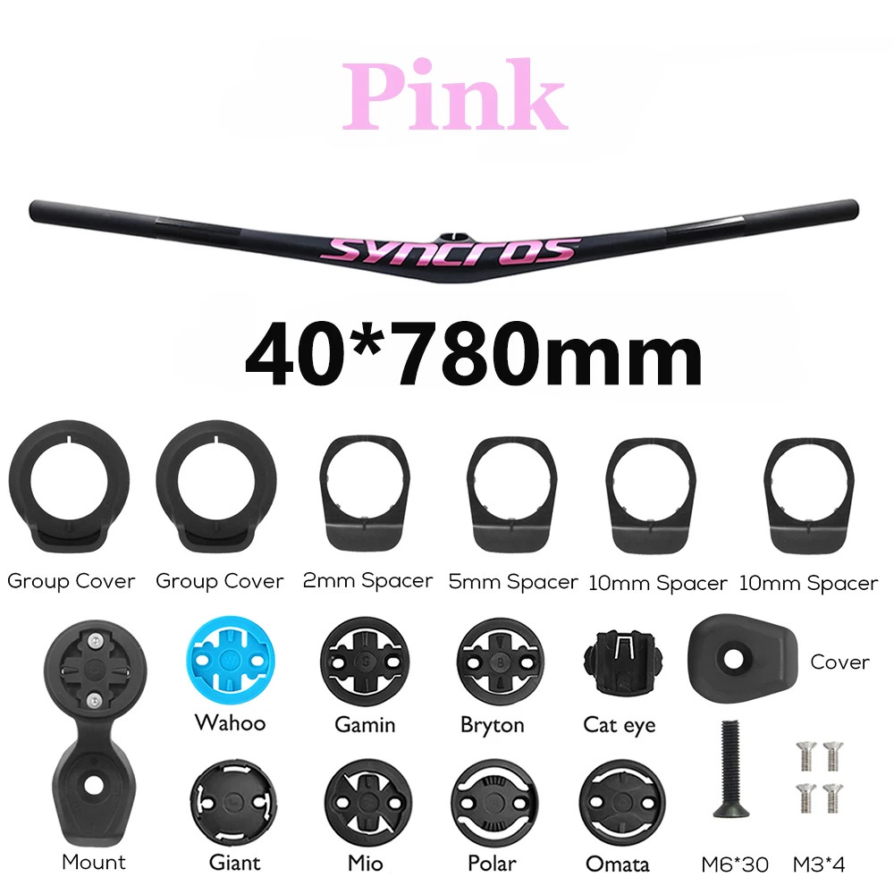 Carbon MTB Integrated Cockpit Handlebar Lightweight Enduro Bike Riser Flats Bar